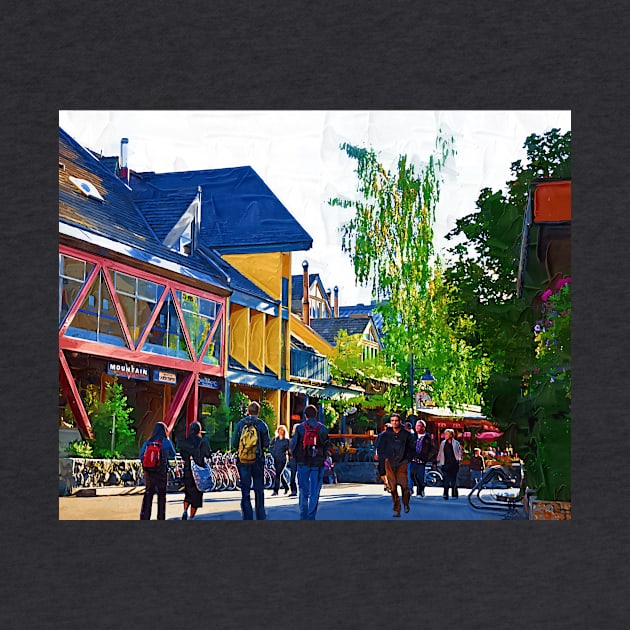 Whistler Shopping by KirtTisdale